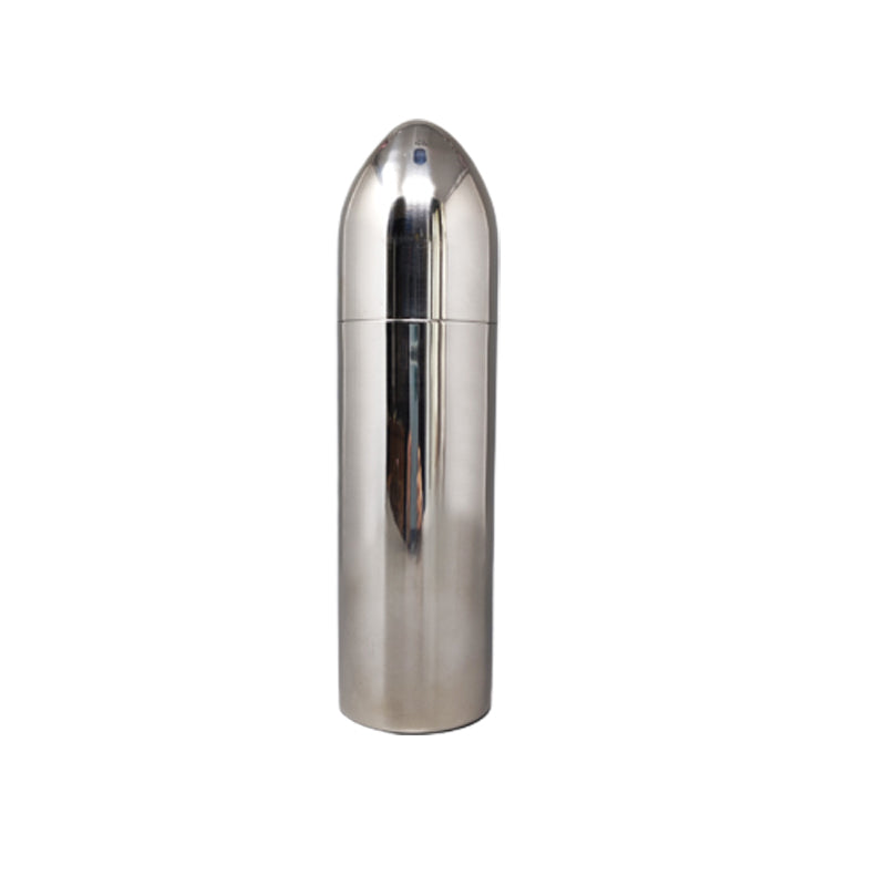 1960s Gorgeous Cocktail Shaker in Stainless Steel. Made in Italy