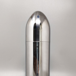 1960s Gorgeous Cocktail Shaker in Stainless Steel. Made in Italy