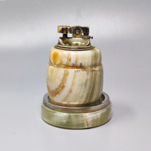 1960s Gorgeous Smoking Set in Onyx. Made in Italy
