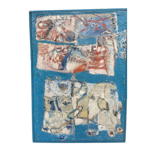 Vintage 1970s Italian Abstract Painting