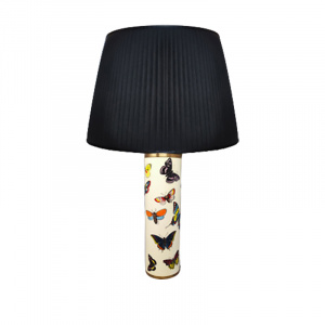 1970s Gorgeous Unique Piero Fornasetti Table Lamp. Made in Italy