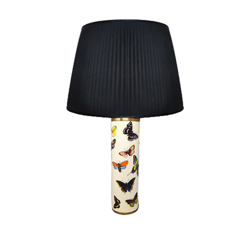 1970s Gorgeous Unique Piero Fornasetti Table Lamp. Made in Italy