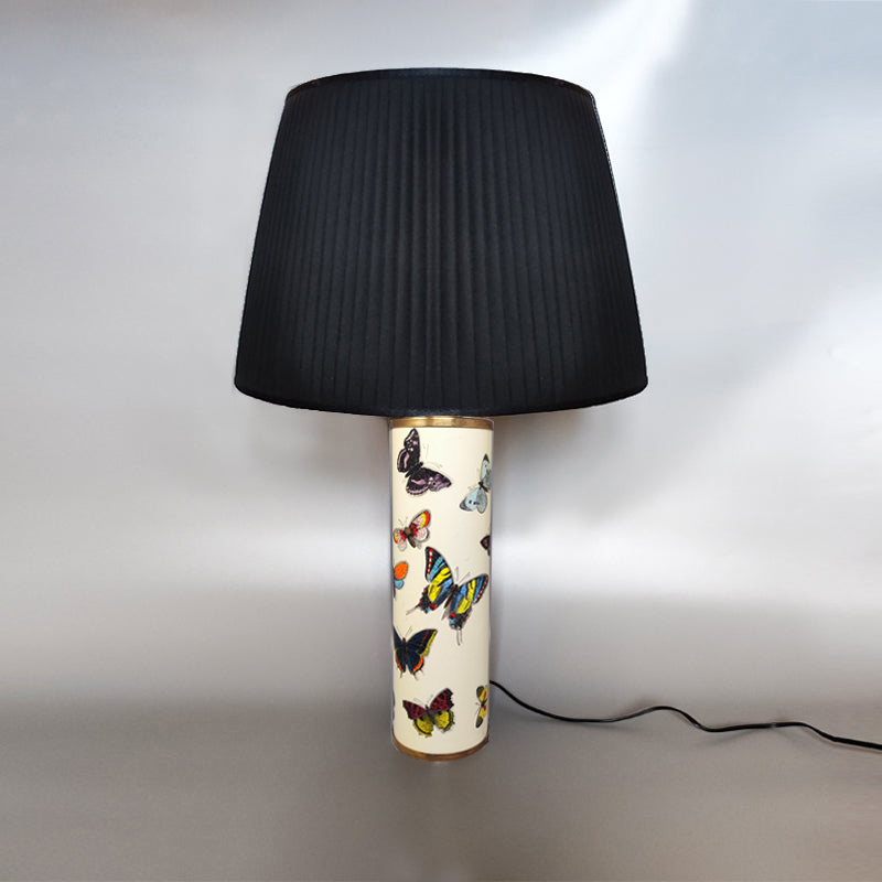 1970s Gorgeous Unique Piero Fornasetti Table Lamp. Made in Italy