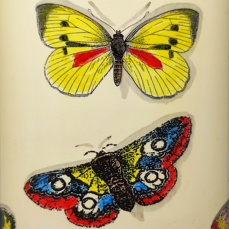 1970s Gorgeous Unique Piero Fornasetti Table Lamp. Made in Italy