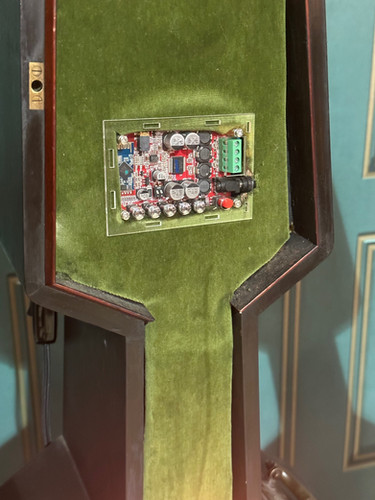 19th Century Cello case / Blue tooth Stereo System