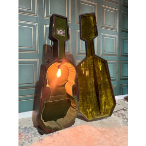 19th Century Cello case / Blue tooth Stereo System