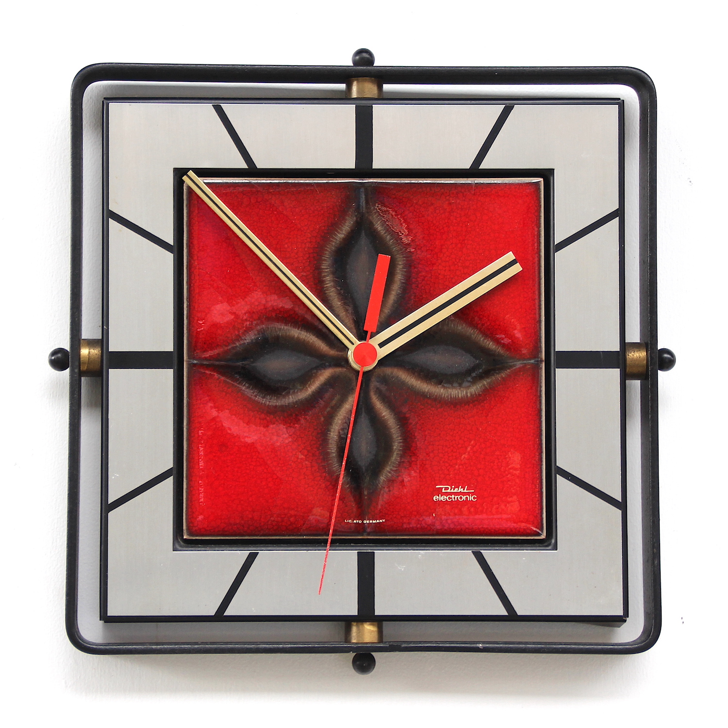 Vintage Fat Lava Clock, West Germany 1970s