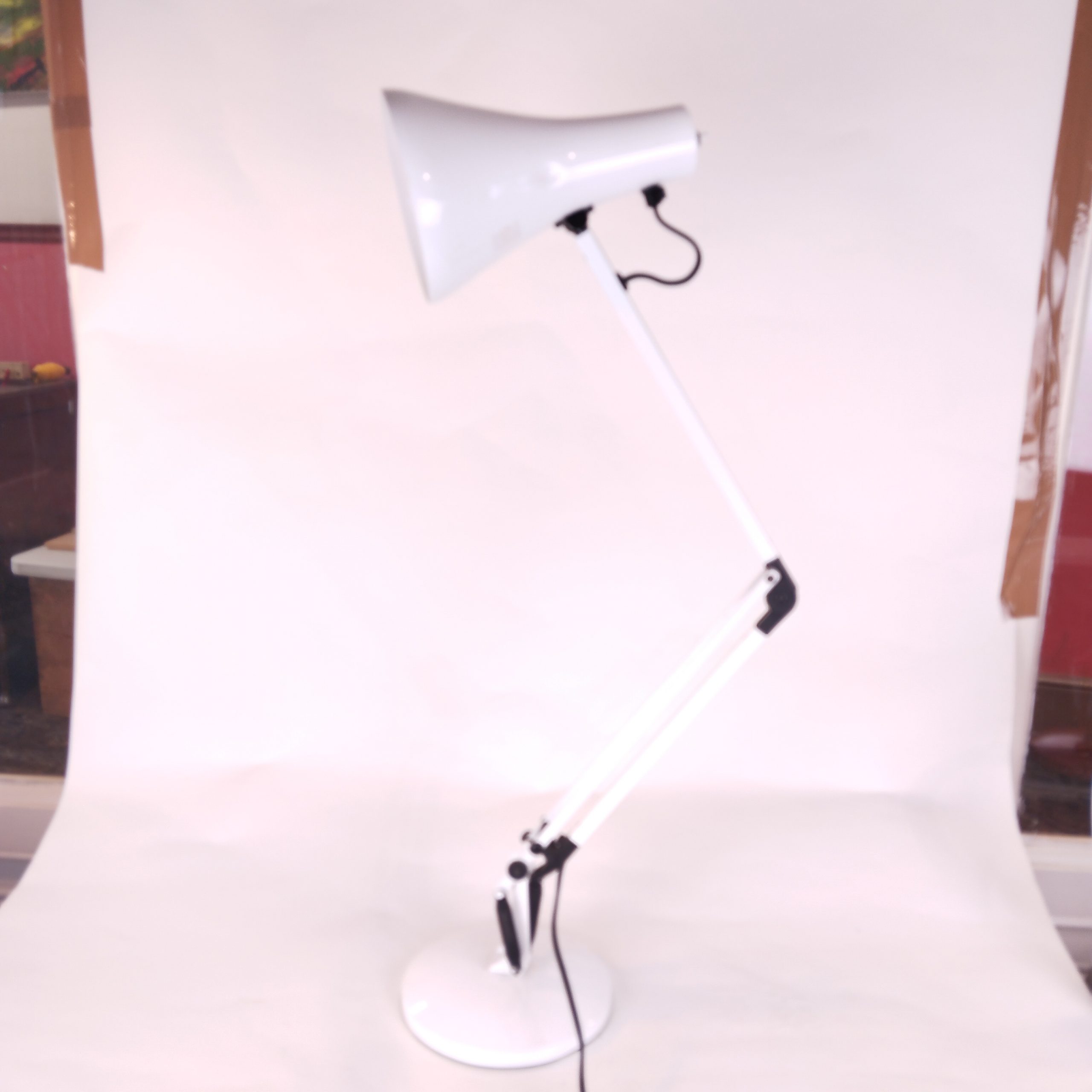 Fabulous White Anglepoise Lamp