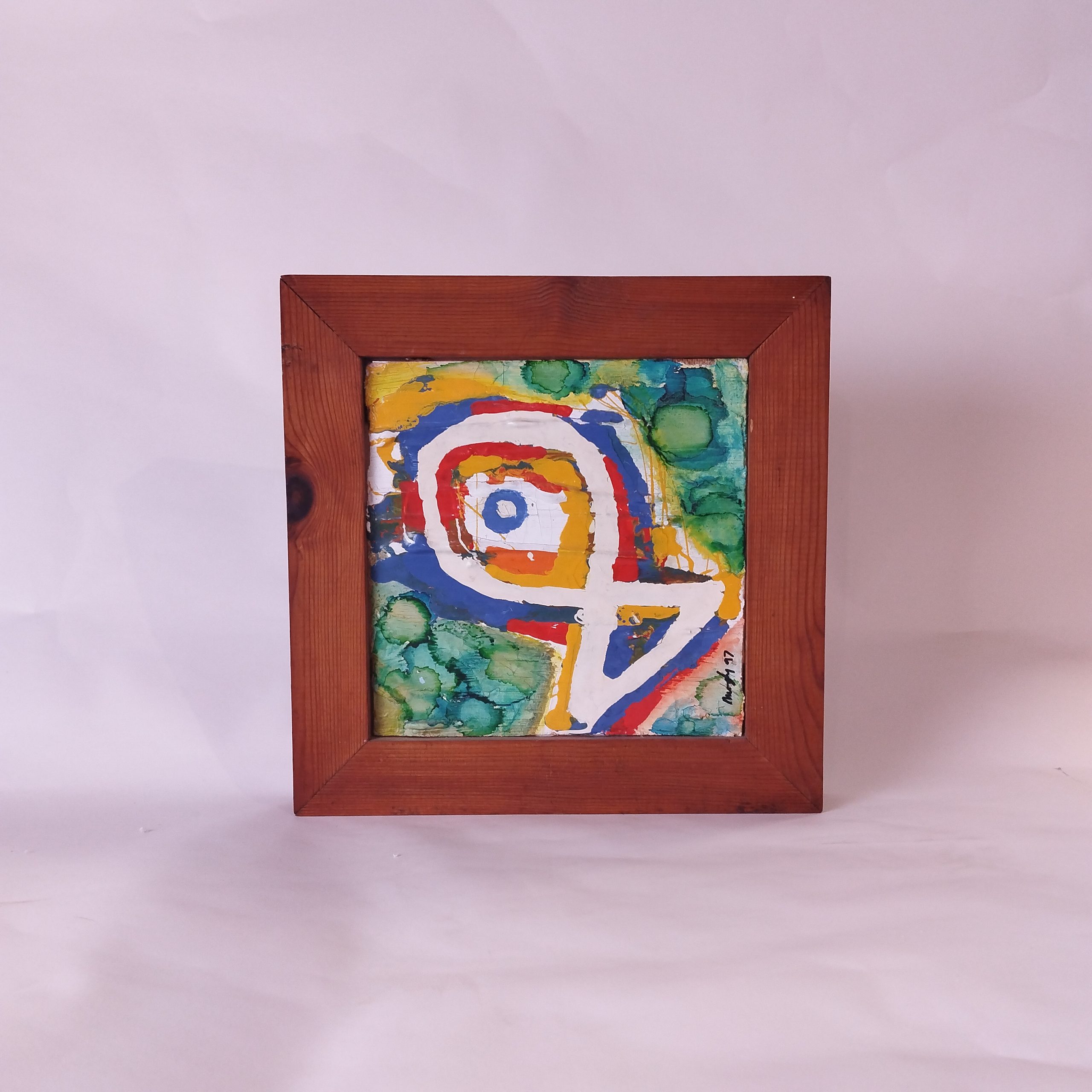 Original Colourful Abstract Artwork Fish