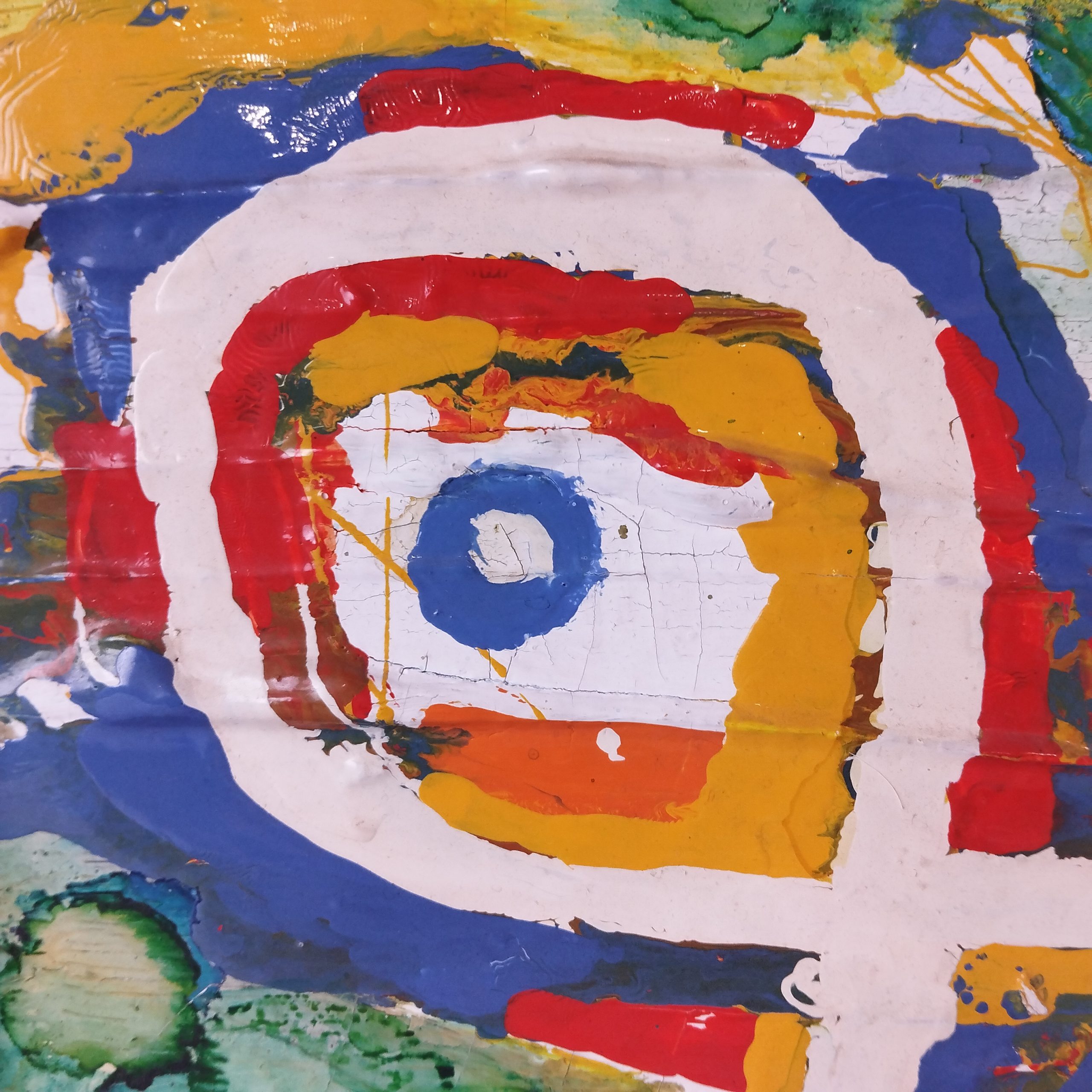 Original Colourful Abstract Artwork Fish