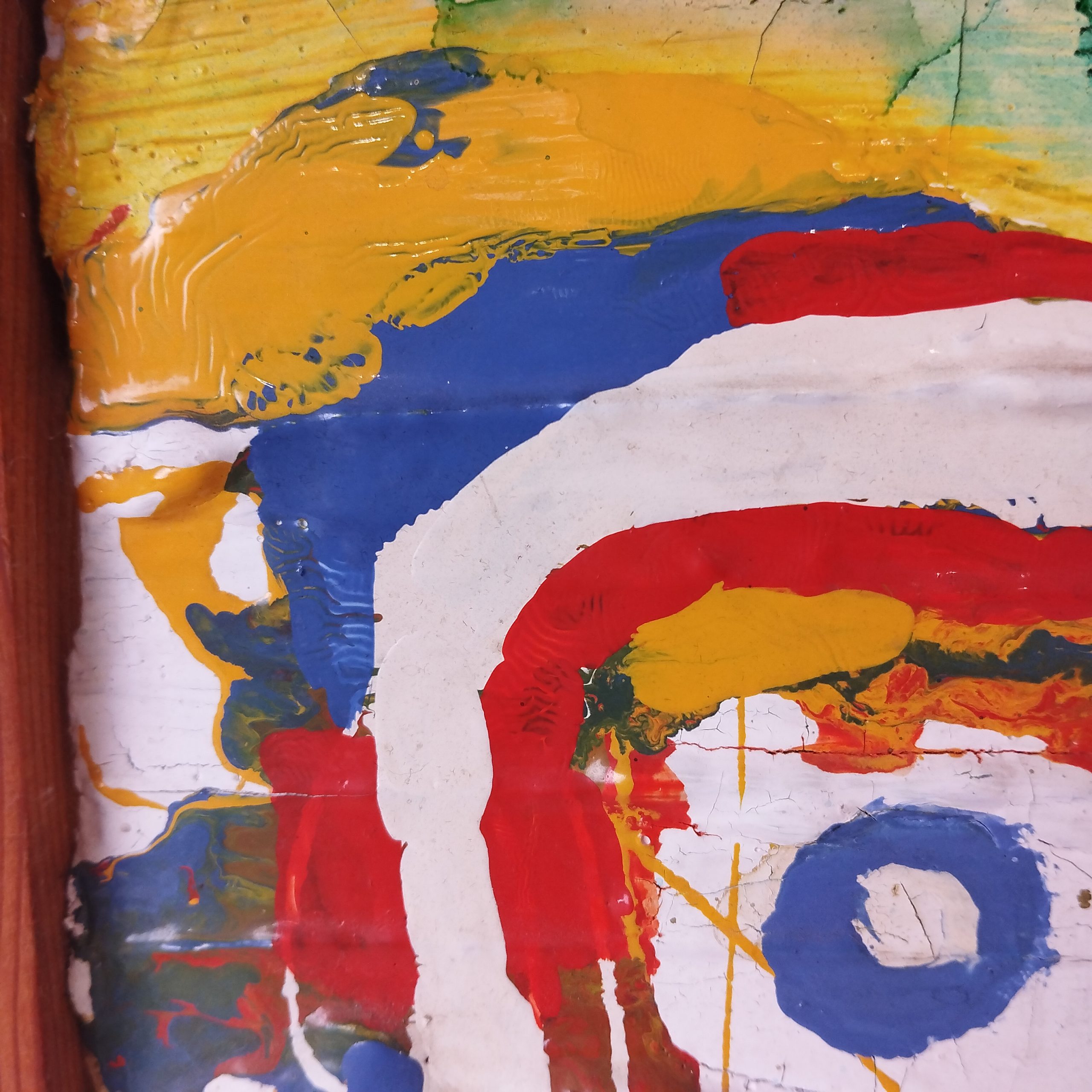 Original Colourful Abstract Artwork Fish