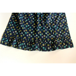 1970s unworn old german cotton apron to tie, vintage
