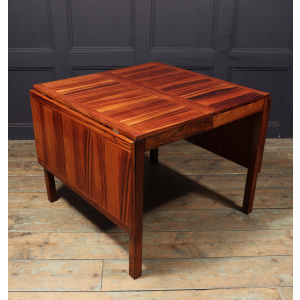 Mid Century Drop Leaf Dining Table Deigned by Vejle Stole