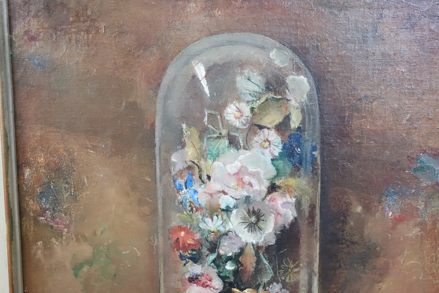Still Life with Flowers, 1938, Oil on Board