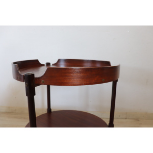 Teak Round Drinks Trolley, 1950s