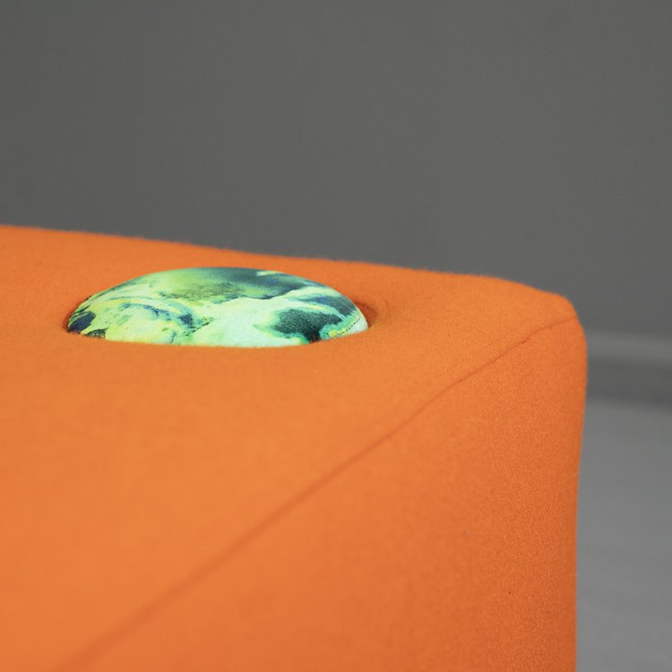 Rectangle Stool by Jay & Co