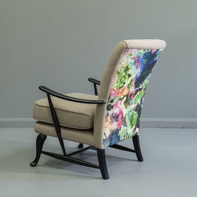 Distinguished 1970s Armchair by Jay & Co