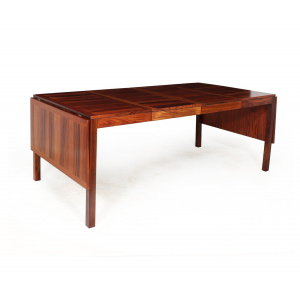 Mid Century Drop Leaf Dining Table Deigned by Vejle Stole