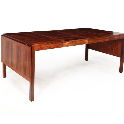 Mid Century Drop Leaf Dining Table Deigned by Vejle Stole