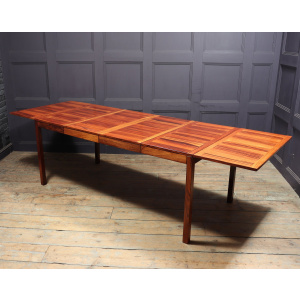 Mid Century Drop Leaf Dining Table Deigned by Vejle Stole
