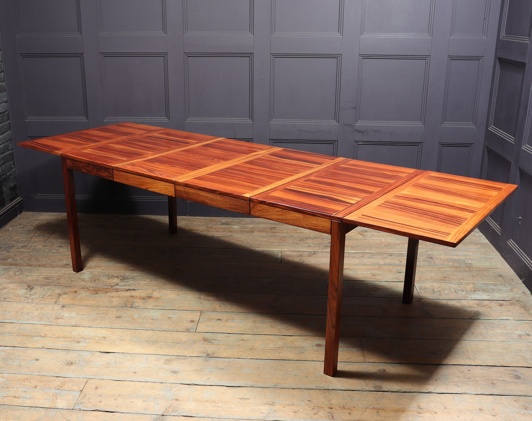 Mid Century Drop Leaf Dining Table Deigned by Vejle Stole