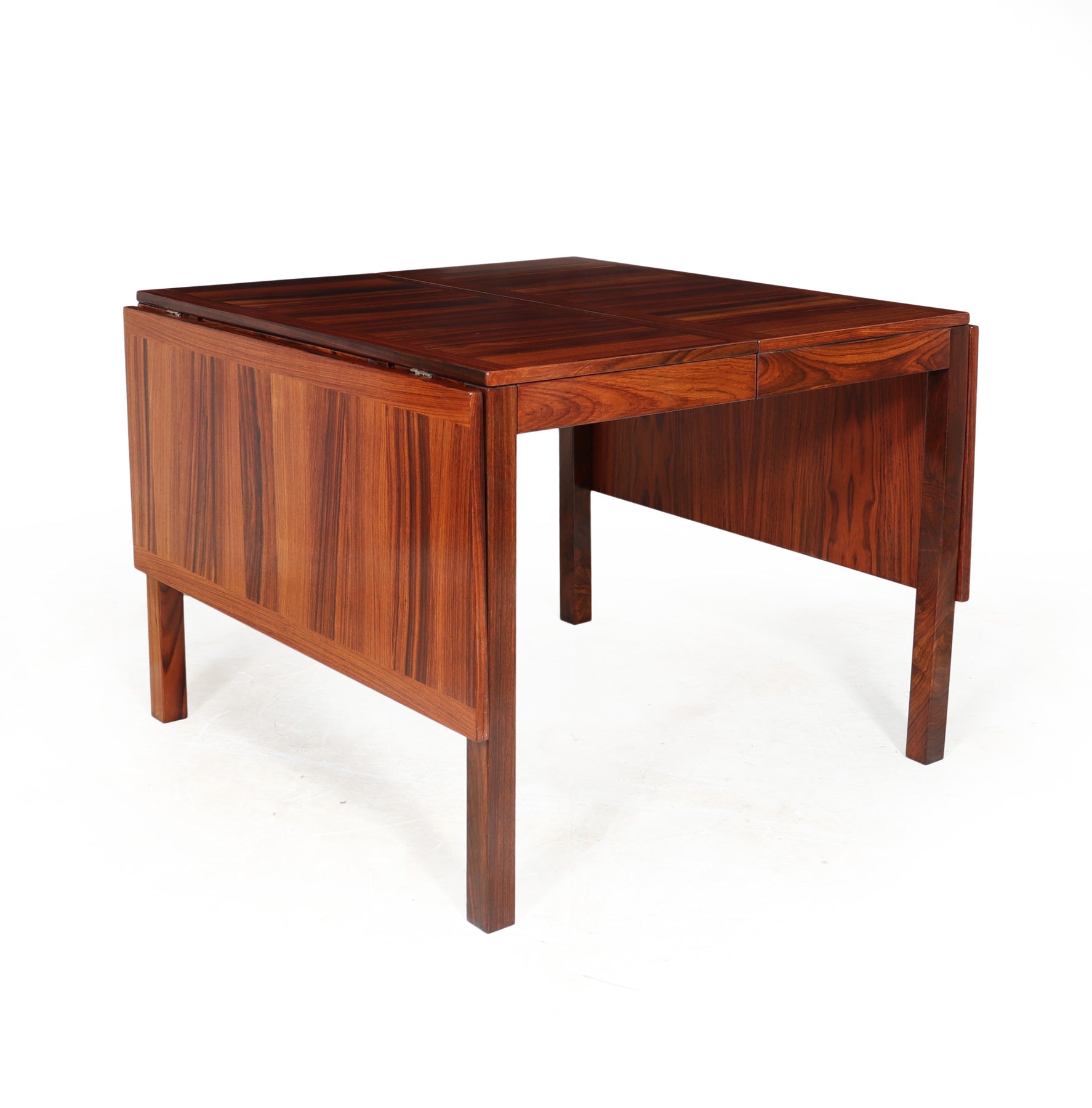 Mid Century Drop Leaf Dining Table Deigned by Vejle Stole