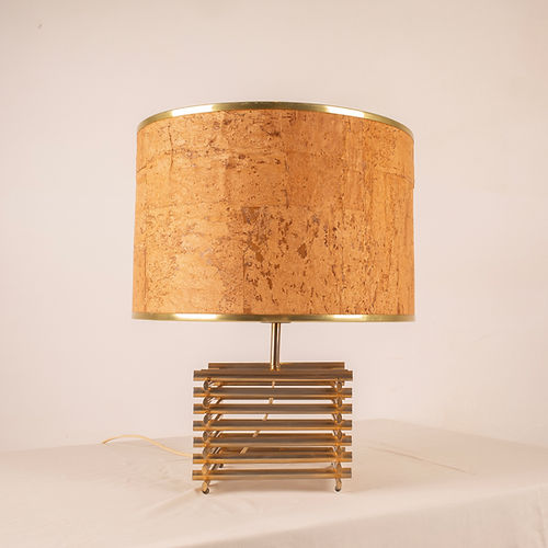 18kt Gold plated table lamp