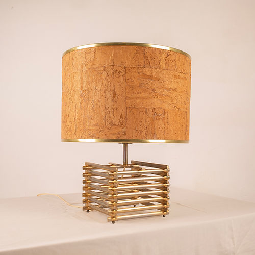 18kt Gold plated table lamp