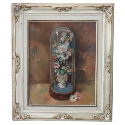 Still Life with Flowers, 1938, Oil on Board