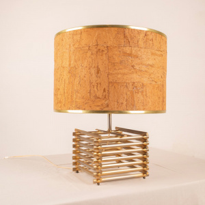 18kt Gold plated table lamp
