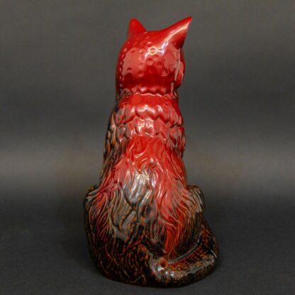 Large Royal Doulton Flambe Cat - Image 3
