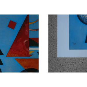 Vintage Graphic Wassily Kandinsky, Weiches hart