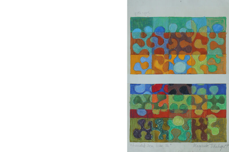 Margareta Treutiger, Mixed Media on Paper, 1978