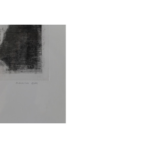 Maurizio Bini, Etching on paper, 1960s, Framed