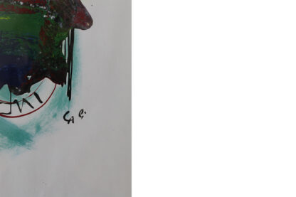 Rosario Calì, Cromatismo Ermetico, Mixed Media on Paper, 1970s, Framed - Image 4