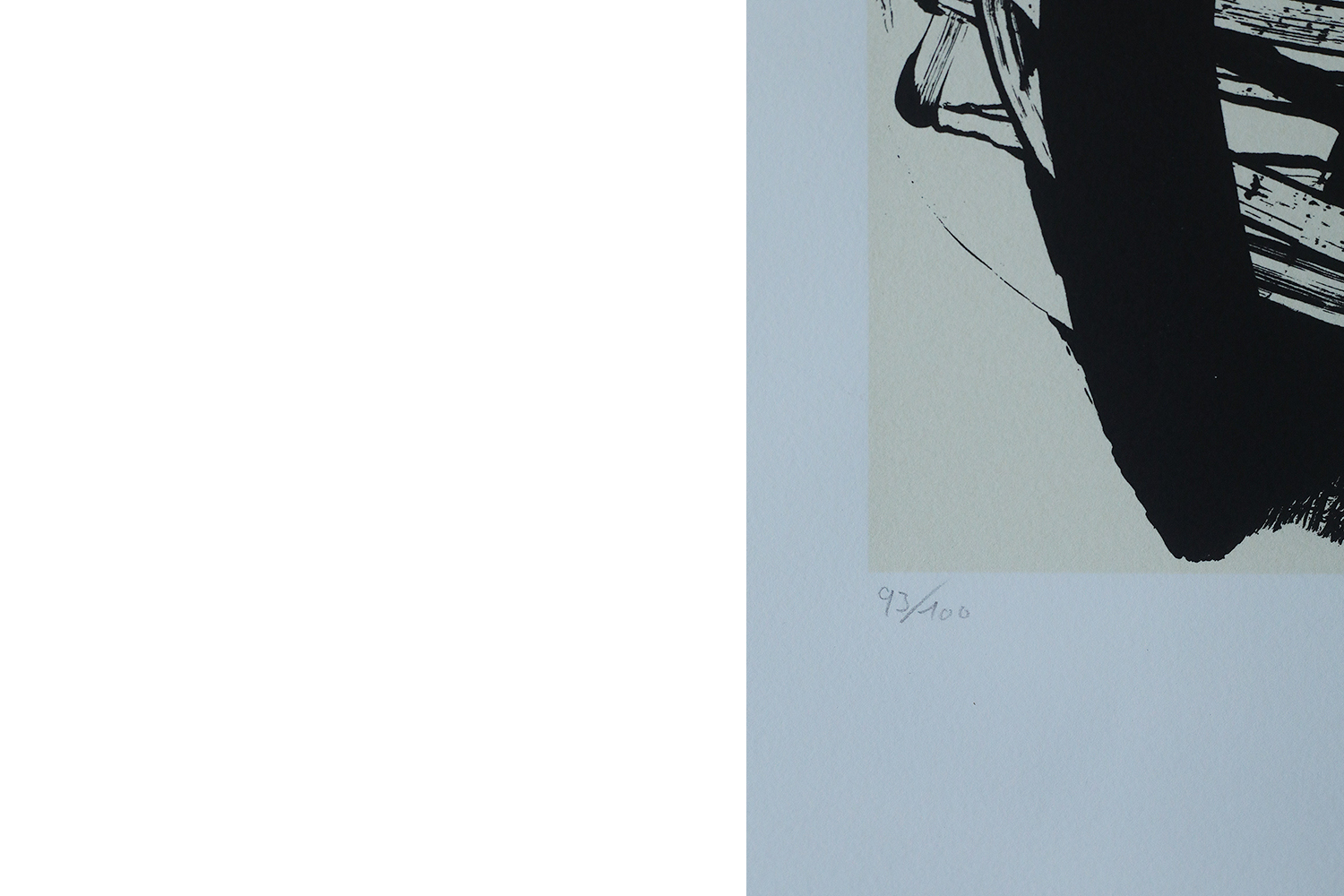 Vintage Modern Lithograph, Lovers by Unknown Artist