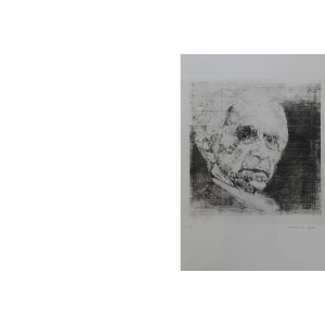 Maurizio Bini, Etching on paper, 1960s, Framed