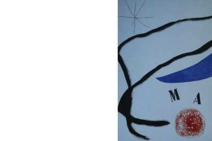 Joan Miró, Poema I, 1968, Poster, Barcelona, 1995 - Image 4