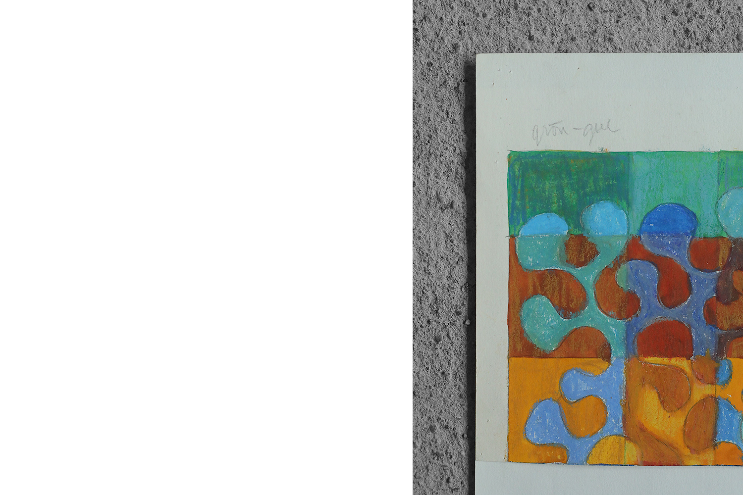 Margareta Treutiger, Mixed Media on Paper, 1978