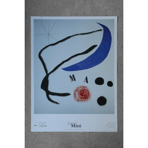 Joan Miró, Poema I, 1968, Poster, Barcelona, 1995