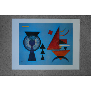 Vintage Graphic Wassily Kandinsky, Weiches hart