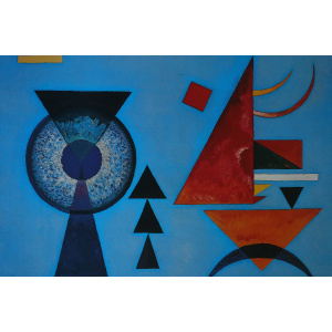 Vintage Graphic Wassily Kandinsky, Weiches hart