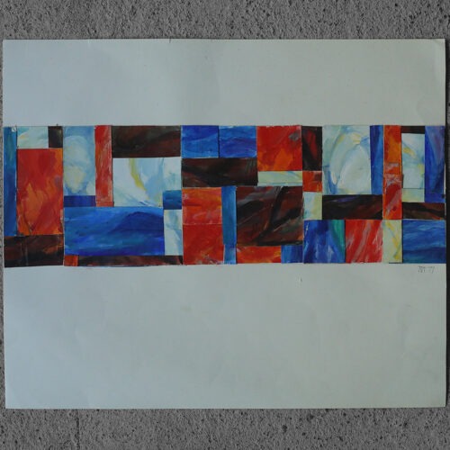 Margareta Treutiger, Watercolor, 1977