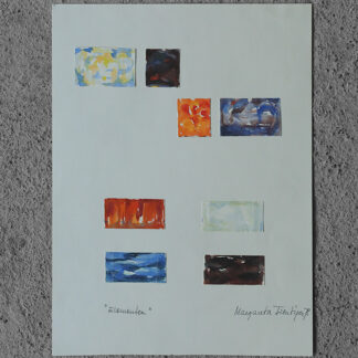 Margareta Treutiger, Elementen, Watercolor, 1978