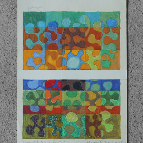 Margareta Treutiger, Mixed Media on Paper, 1978
