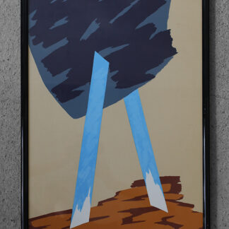 Mino Ceretti, Color Serigraph, 1988, Framed