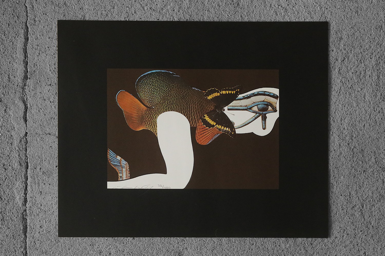 Åke Arenhill, Tio visor i bild om den förlorade sinnligheten, Collection of 10 lithographs