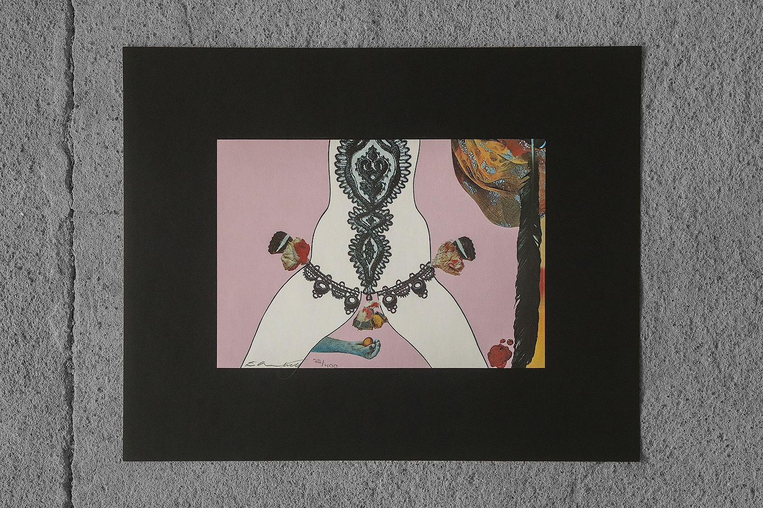 Åke Arenhill, Tio visor i bild om den förlorade sinnligheten, Collection of 10 lithographs