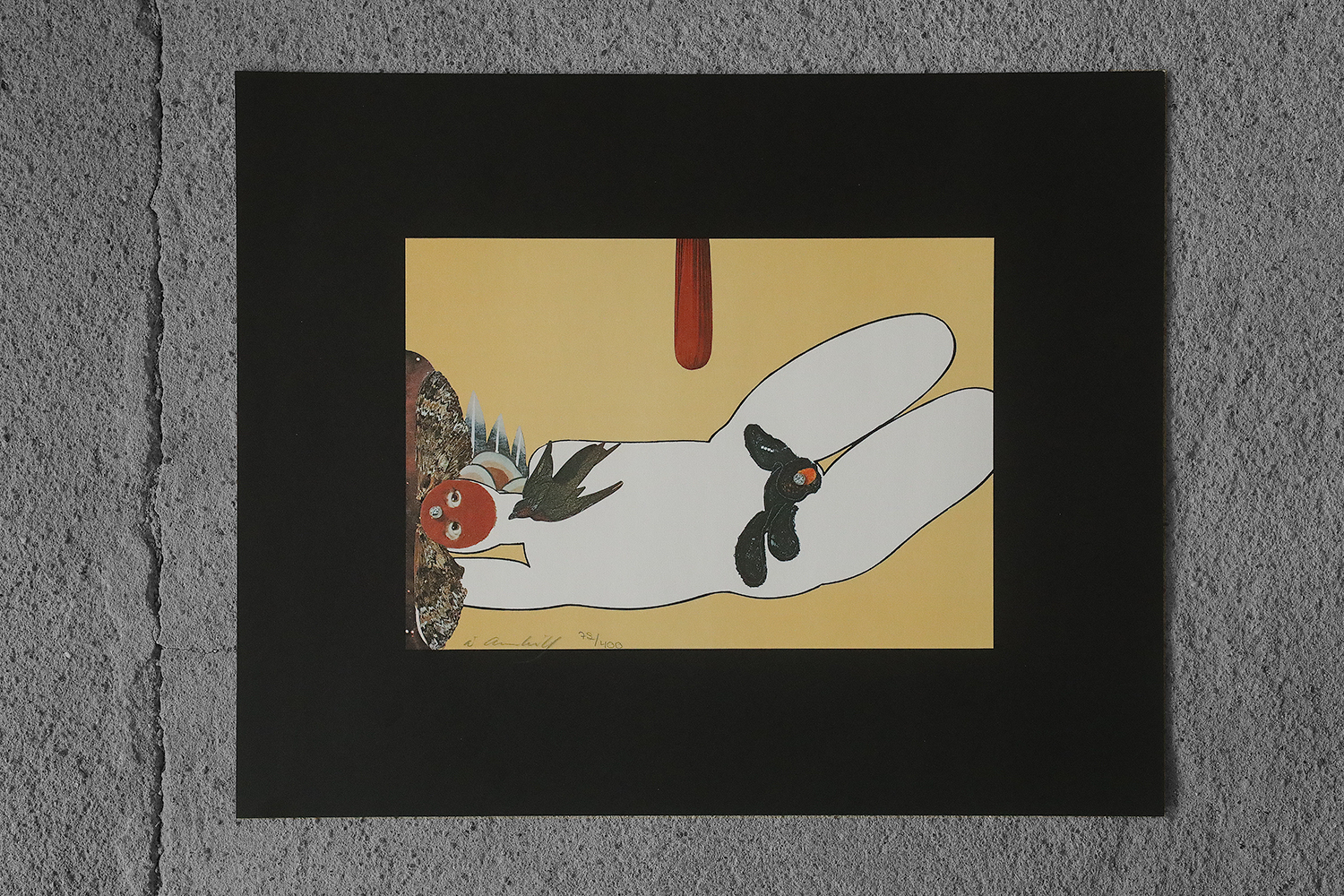 Åke Arenhill, Tio visor i bild om den förlorade sinnligheten, Collection of 10 lithographs