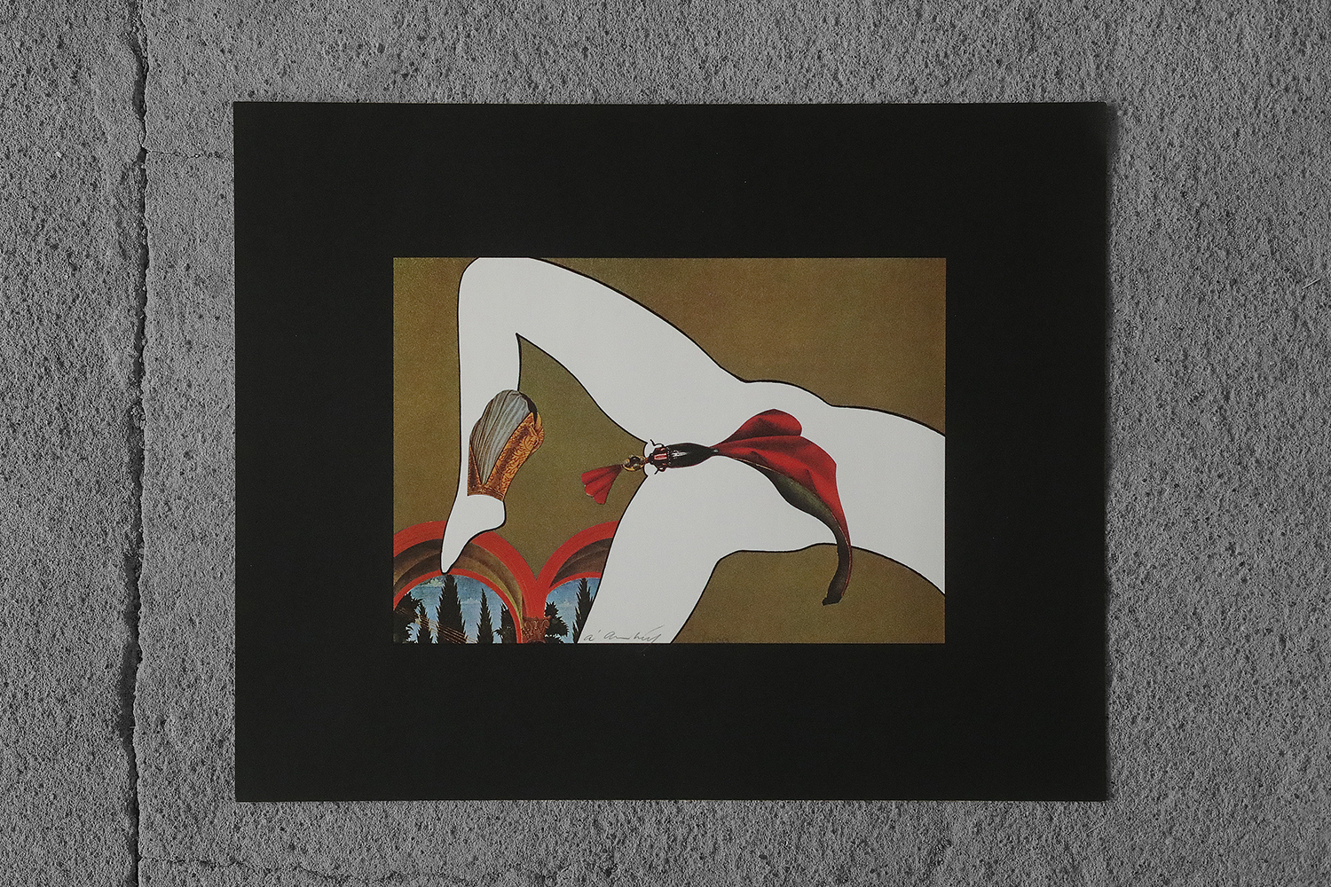 Åke Arenhill, Tio visor i bild om den förlorade sinnligheten, Collection of 10 lithographs